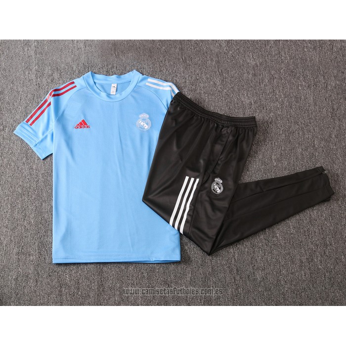 Chandal del Real Madrid Manga Corta 2020-2021 Azul